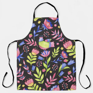 Tablier Flore printanière : Motif imperméable