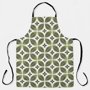 Tablier Flore scandinave : Design Vintage sans faille.
