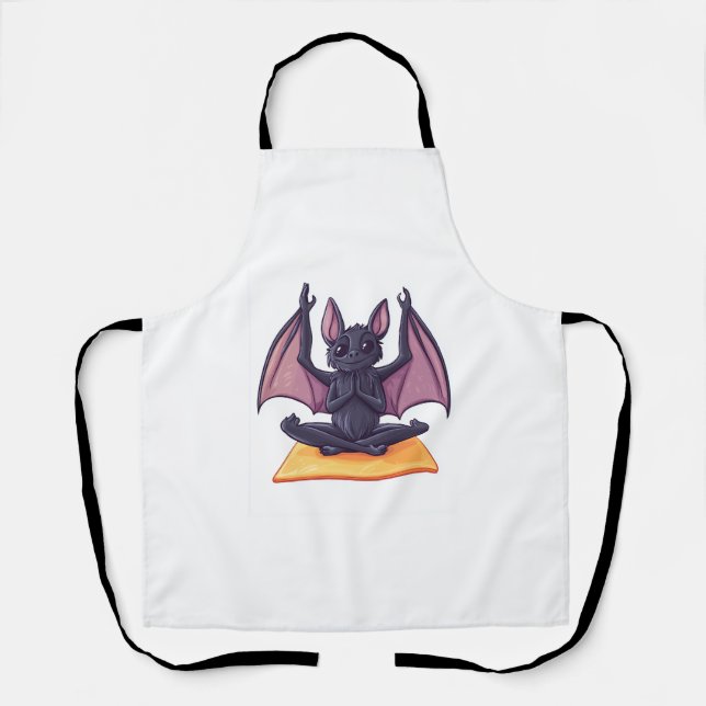 Tablier Flux de yoga de chauve-souris (Recto)