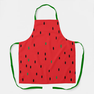 Tablier Fond de pastèque rouge
