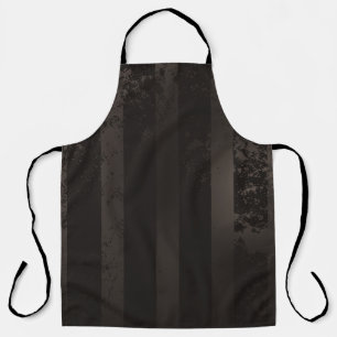 Tablier Fond marron rayé steampunk