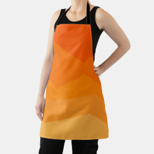 Tablier Fond orange