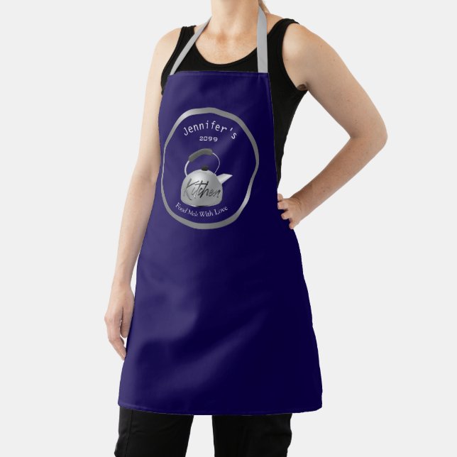 Tablier Food Made With Love Teapot Cook's Apron (Insitu)
