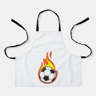 Tablier Football en feu