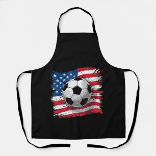 Tablier Football patriotique hommes drapeau américain État