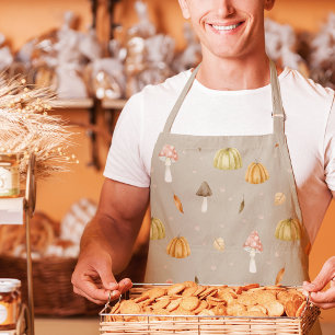 Tablier Forêt d'automne Motifs sans coutures