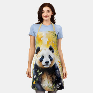 Tablier Forêt de Panda, un Imaginaire triste