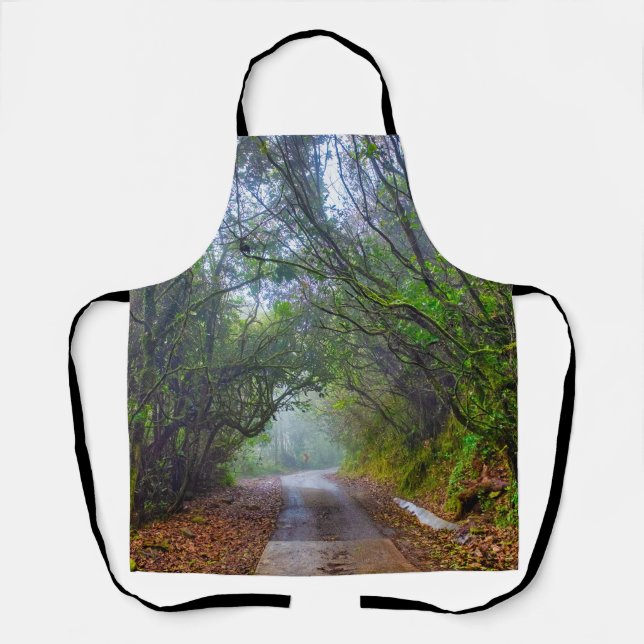 Tablier Forêt moussue (Recto)
