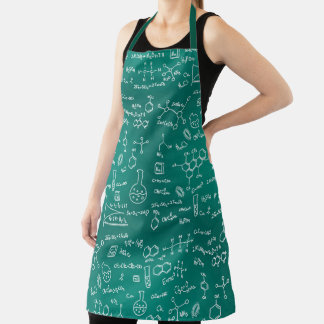 Tablier Formules de chimie Sciences Geeks
