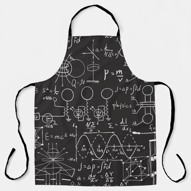 Tablier Formules scientifiques : Patte de calcul du tablea (Recto)