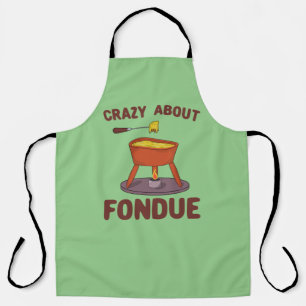 Tablier Fou sur Fondue Pun T-Shirt