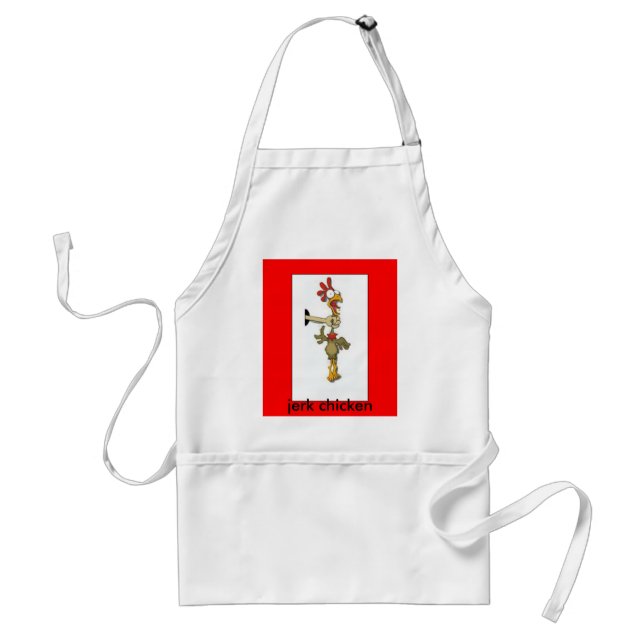 Tablier foulard de poulet de zazzle, poulet de secousse (Devant)
