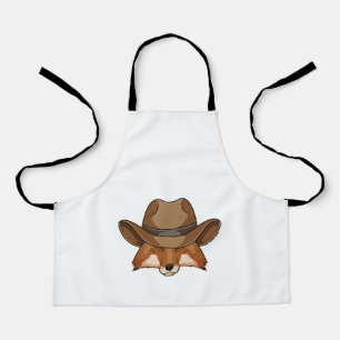 Tablier Fox comme Cowboy avec Casquette