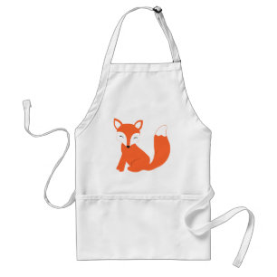 Tablier Fox mignon de bébé de région boisée