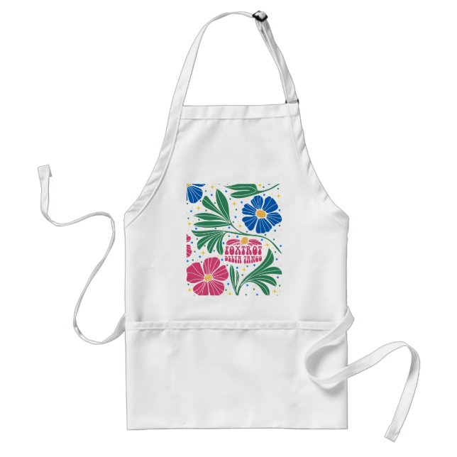 Tablier Foxtrot Delta Tango Flower Boho (Devant)