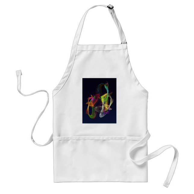 Tablier Fractal - Poisson Tropical (Devant)