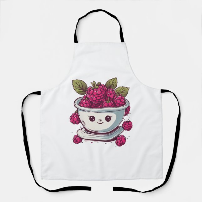 TABLIER FRAMBOISE MIGNONNE (Recto)