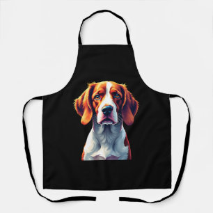 Tablier Français Bretagne Espagnol Maman Papa Papa Chien V