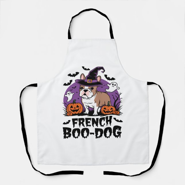 Tablier French Boo Dog - La Spookiest Pup (Recto)