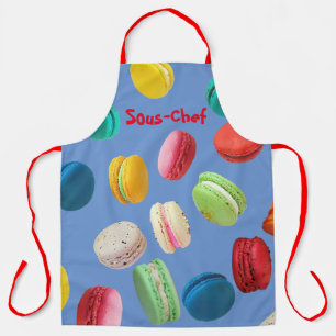 Tablier "French Macarons" personnalisable
