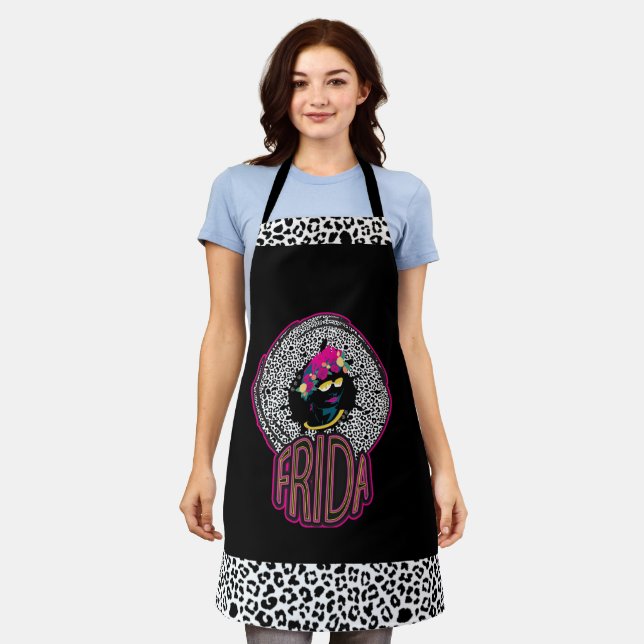 Tablier Frida Apron coloré (Porté)