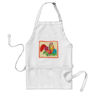 Tablier Frida Kahlo Chicken Graphic