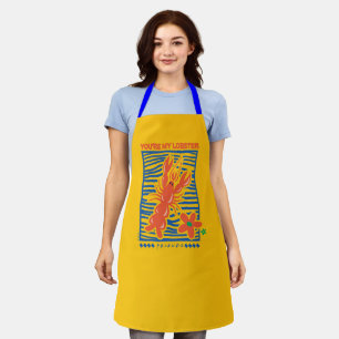 Tablier FRIENDS™ Vous êtes mon homard Graphisme vibrant
