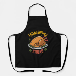 Tablier Friendsgiving Squad Turquie Diner Correspondance c