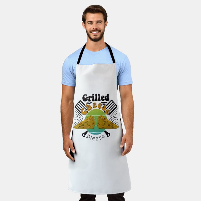 Tablier fromage grillé s'il vous plaît? drôle  (Porté)