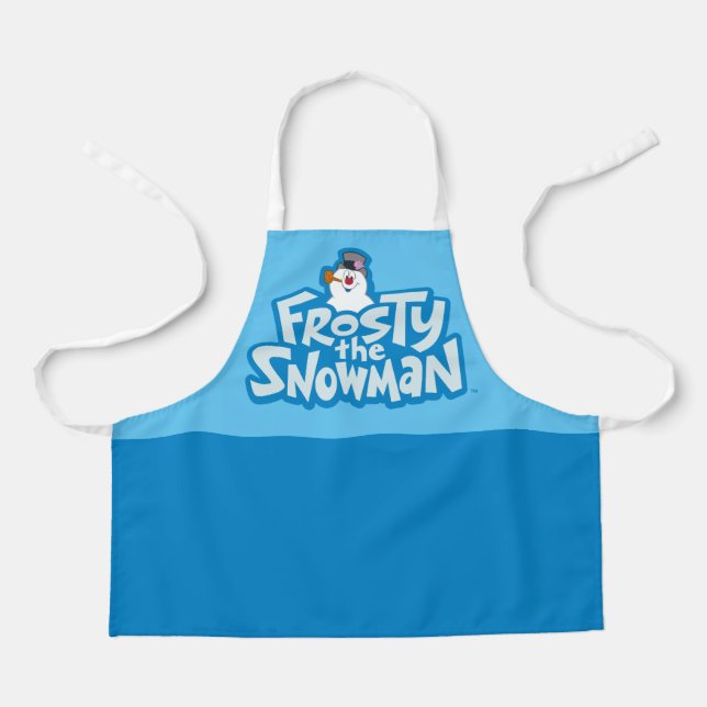 Tablier Frosty the Snowman™ | Logo empilé gelé (Recto)