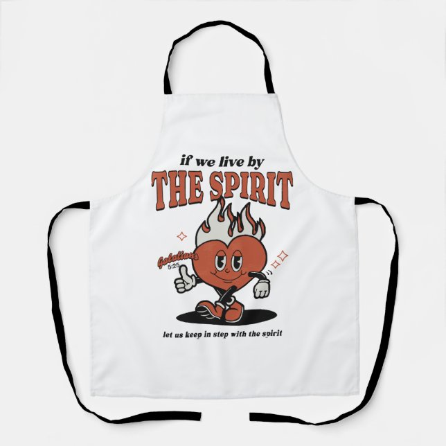 Tablier Fruit De L'Esprit - Vivre Par L'Esprit (Recto)