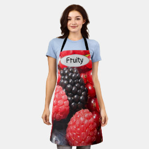 Tablier Fruit frais baie photo avec texte