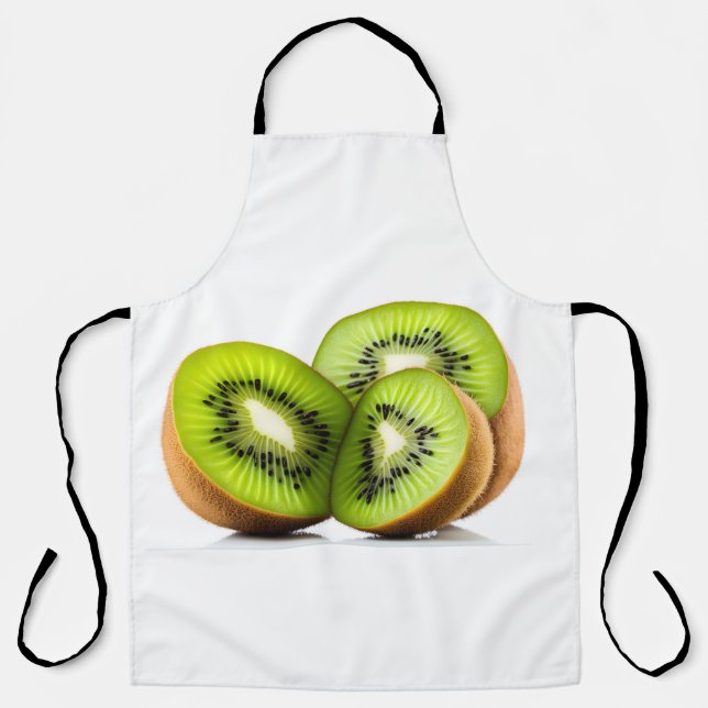 Tablier Fruit kiwi vert (Recto)