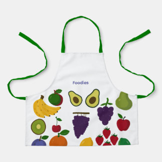 Tablier Fruit Lover Foodies Cute Apron