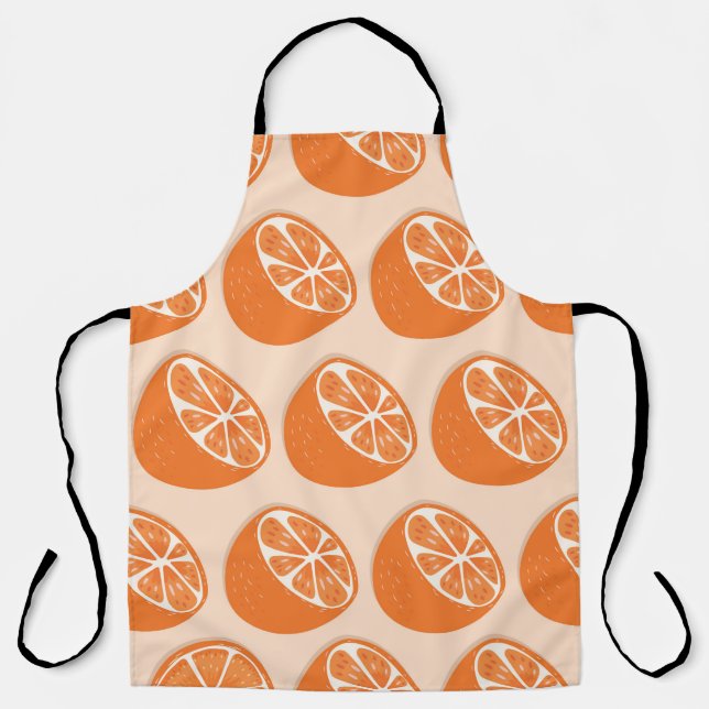 Tablier Fruit Motif sans joint. (Recto)