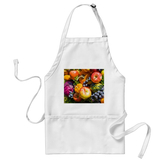 Tablier Fruits et légumes à la bonté (Devant)