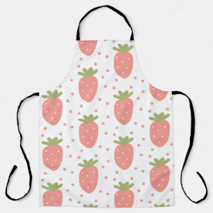 Tablier Fruits fraises arrière - plan