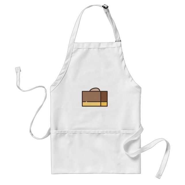 Tablier fudge au chocolat (Devant)