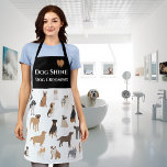 Tablier Fun Chien se reproduit motif Animaux de compagnie<br><div class="desc">Cette conception peut être personnalisée en choisissant l'option personnaliser pour ajouter du texte ou apporter d'autres modifications. Si ce produit a la possibilité de transférer la conception à un autre article, s'il vous plaît assurez-vous d'ajuster la conception pour s'adapter si nécessaire. Contactez-moi à colorflowcreations@gmail.com si vous souhaitez avoir cette conception...</div>