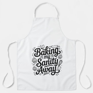 Tablier Funny Baking Mom Apron – Baking My Sanity Away