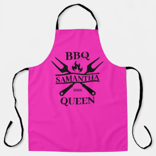 Tablier Funny BBBQ personnalisé Barbecue Queen Apron