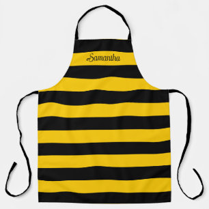 Tablier Funny Classic Bumble Bee Stripes Motif rayé