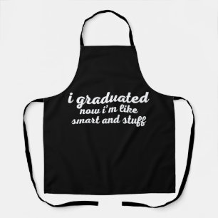 Tablier Funny College High School Graduation Cadeau