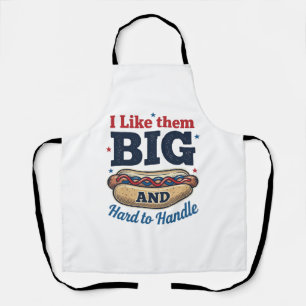 Tablier Funny Grand Hot Dog Vintage T-Shirt Design_1