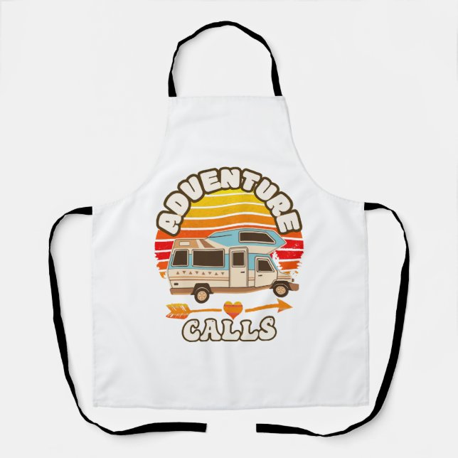 Tablier Funny Jour de la Saint Patrick Rétro - Camp Shenan (Recto)