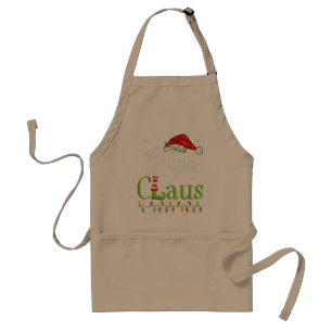 Tablier Funny Père Noël Papa Claus Famille de jumelage de
