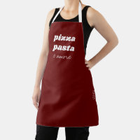 Funny Pizza Pasta Amore Nom Rouge Italie Cuisine