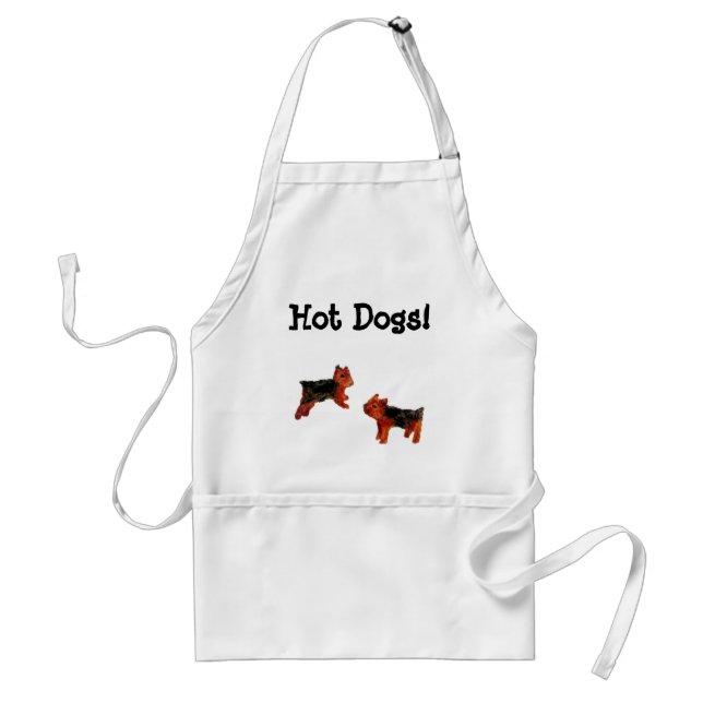Tablier Funny Terrier Dog Art (Devant)