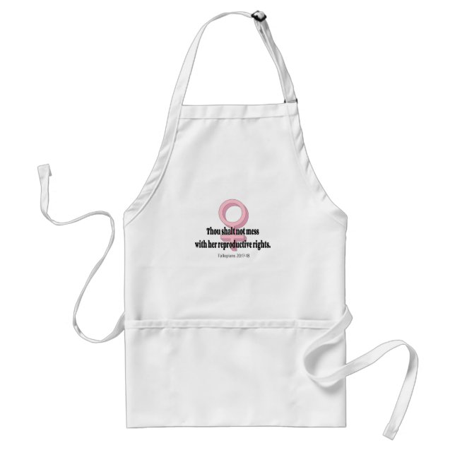 Tablier Funny Womens Rights Quote (Devant)