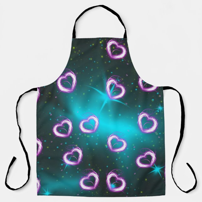 Tablier Galaxie de coeur (Recto)